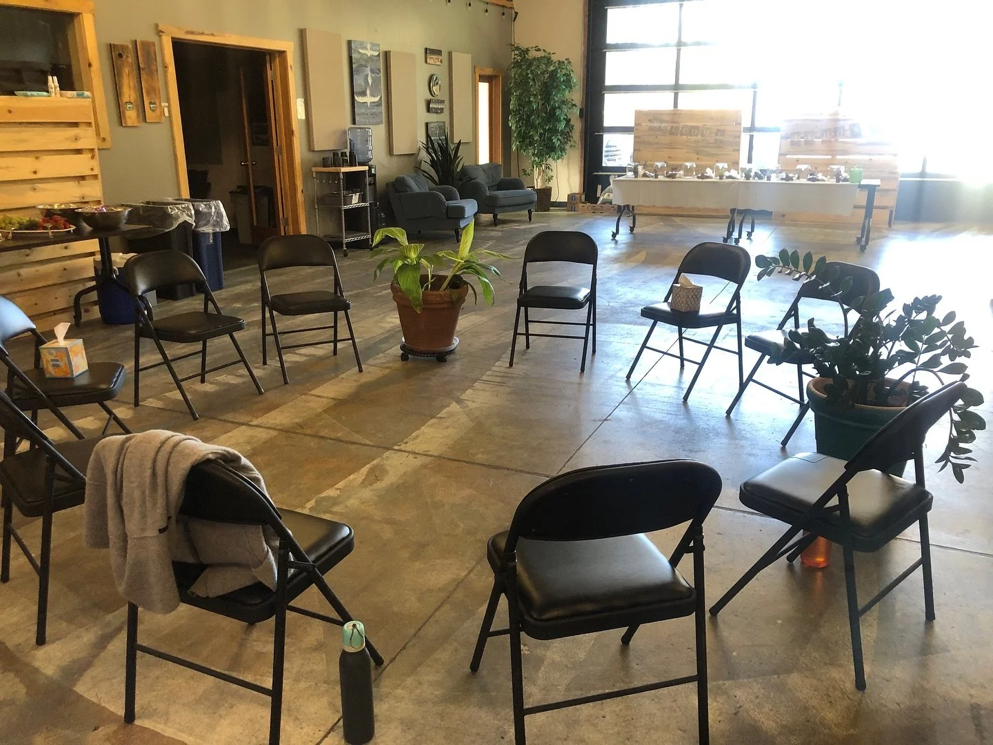 One thing we try to focus on in our Parent Care Workshop from the 4those side is creating an atmosphere where parents and caregivers can find peace and rest, and part of that is through provision of a space that has what they might need both during o