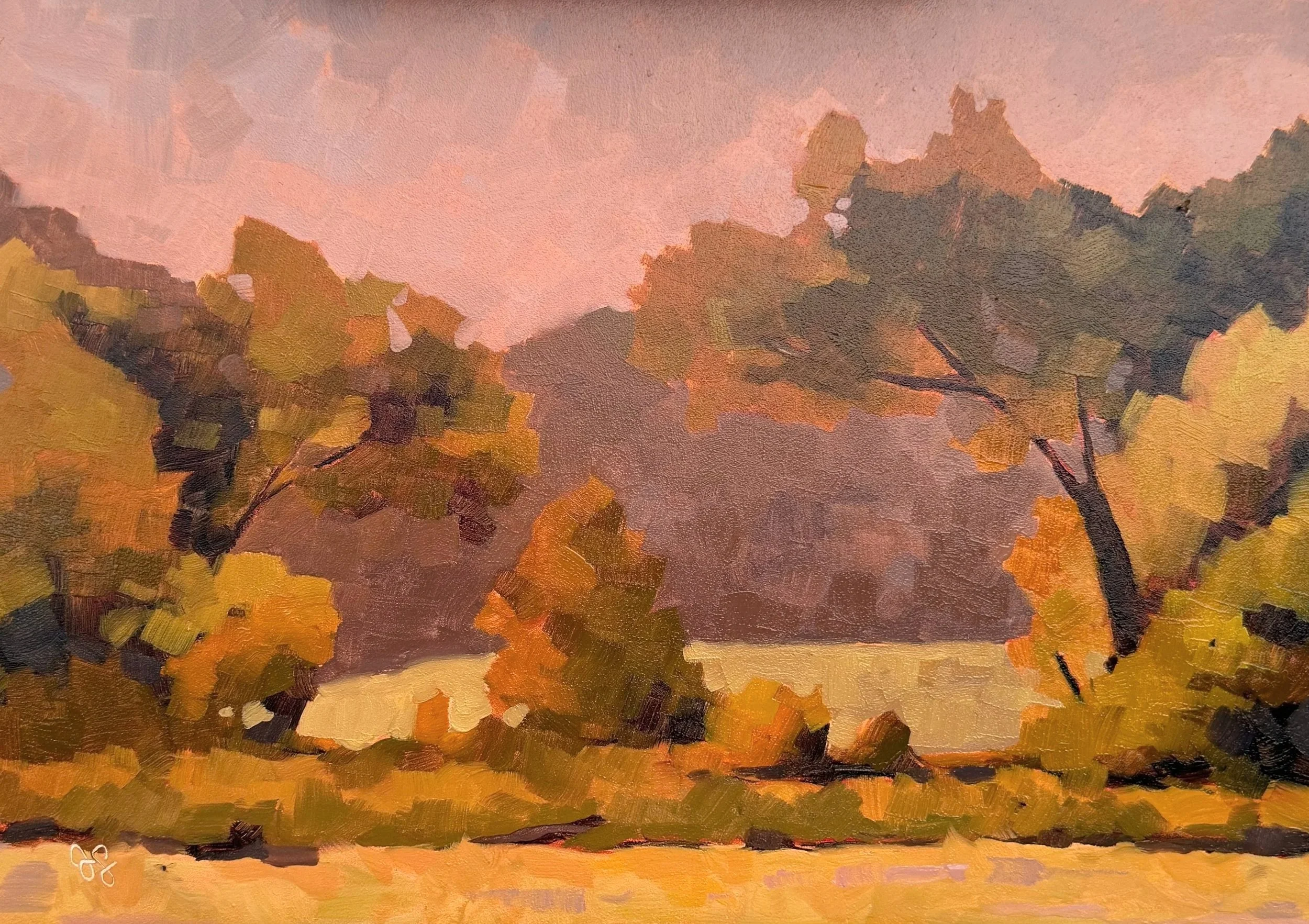 Autumn Golden Hour | 11x14 | sold