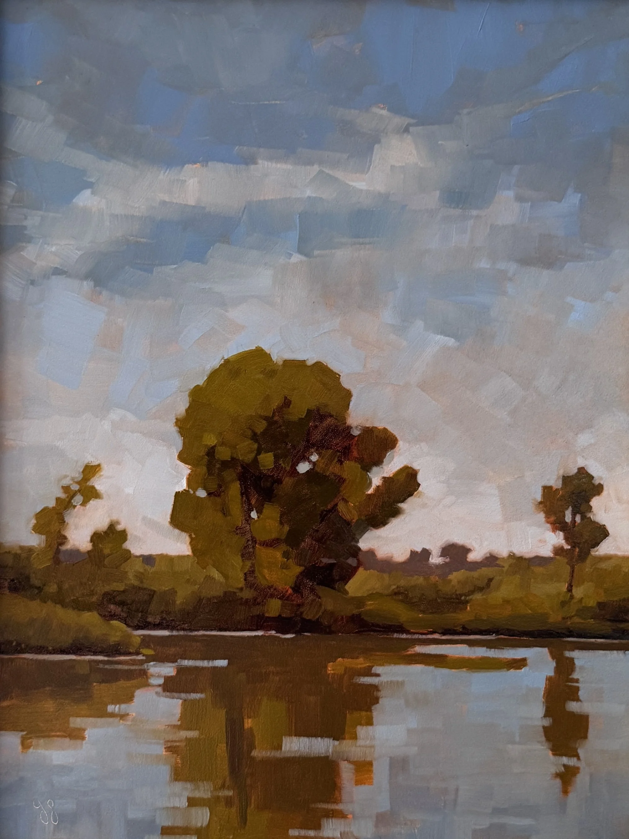 The Bard Pond | 9x12 | nfs