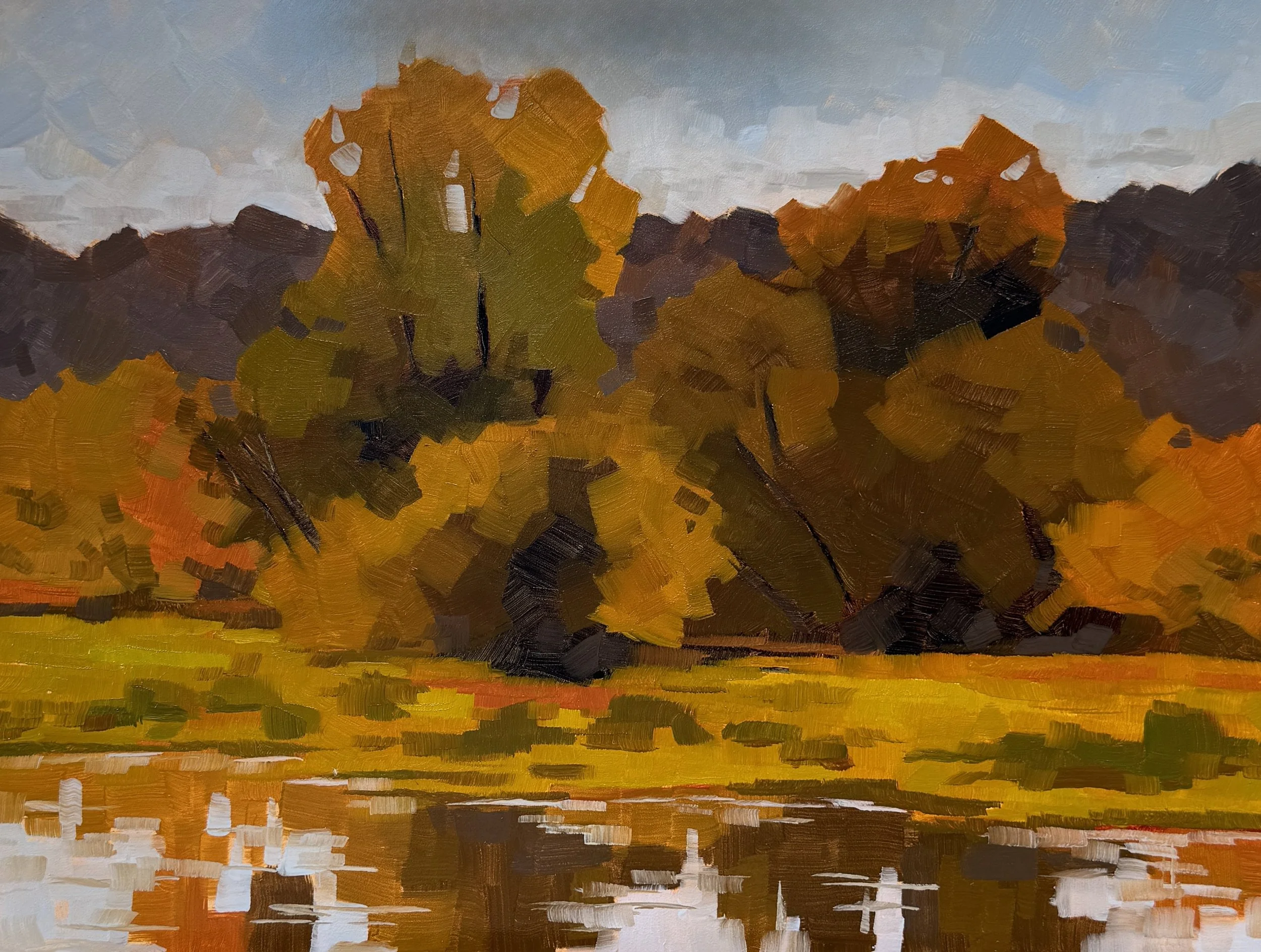 Along Heritage Trail | 11x14 | sold