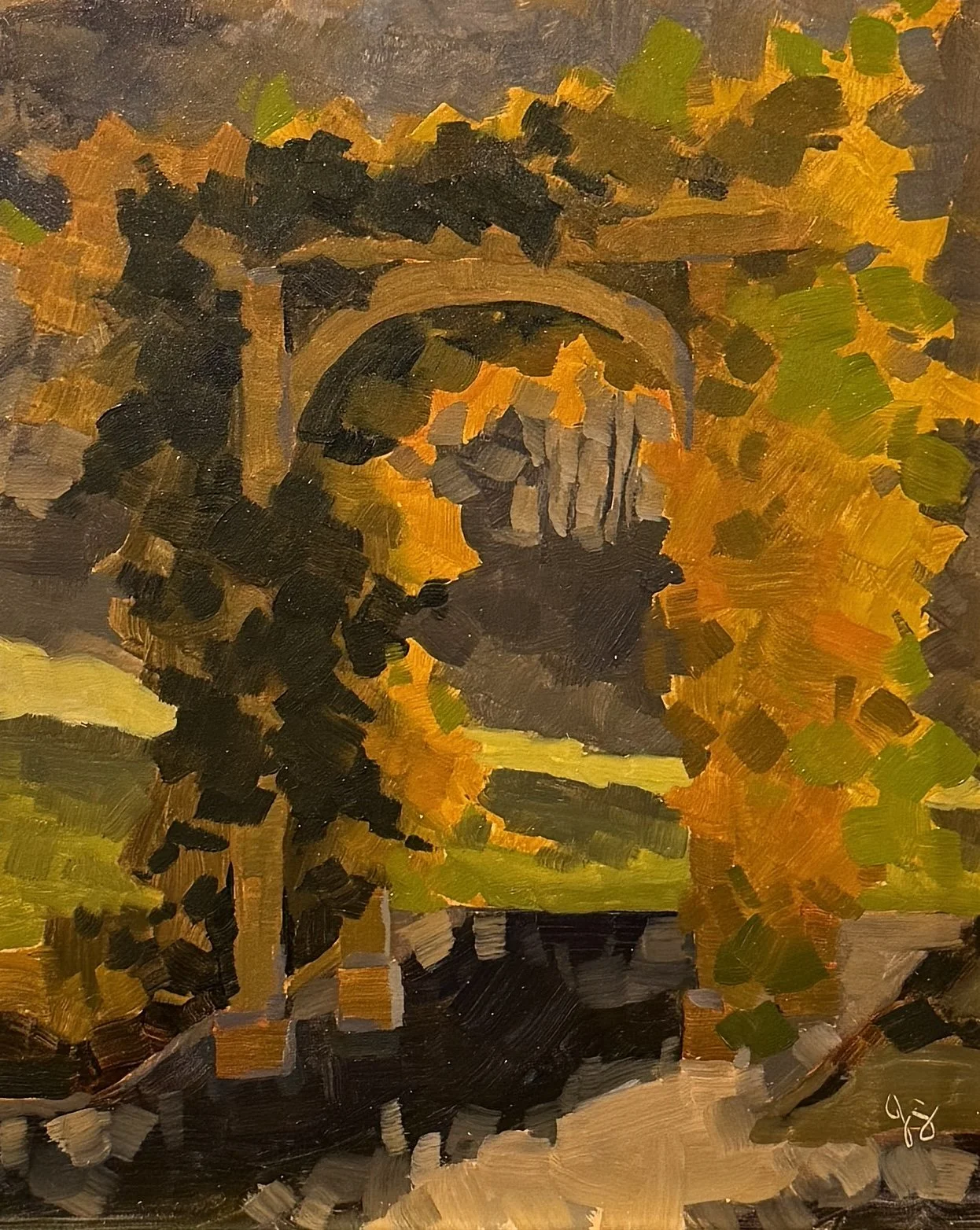 Arboretum Arbor | 9x12 | sold