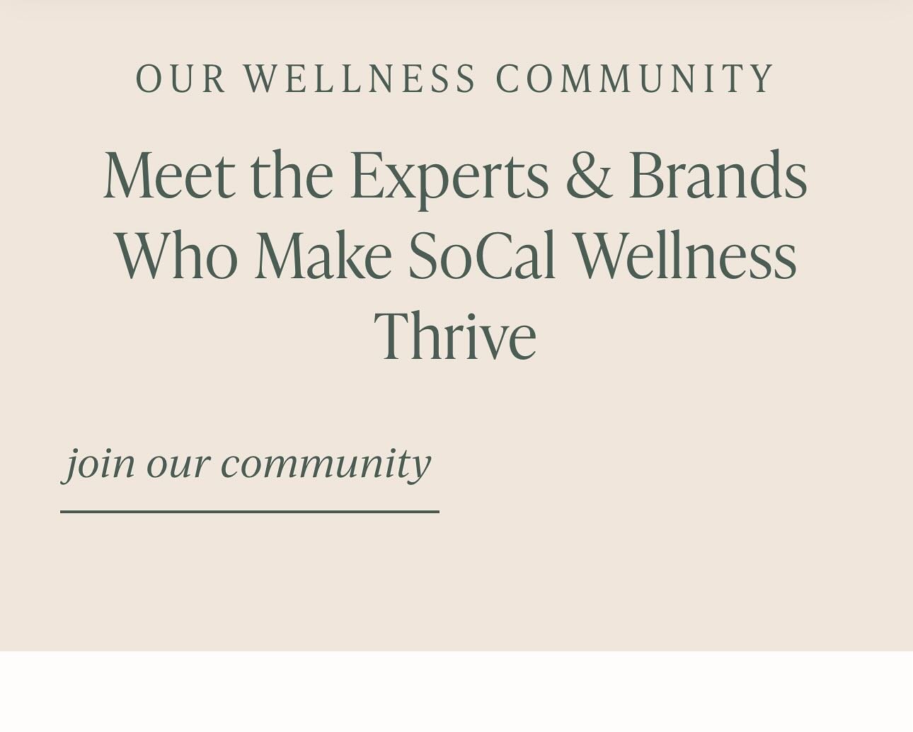 We can&rsquo;t wait for SCW 2025!

In anticipation of a sold out Summit, we have opened up new ways to get involved this coming year.

You can now join our Wellness Community membership which guarantees you VIP access to all of our wellness events ea