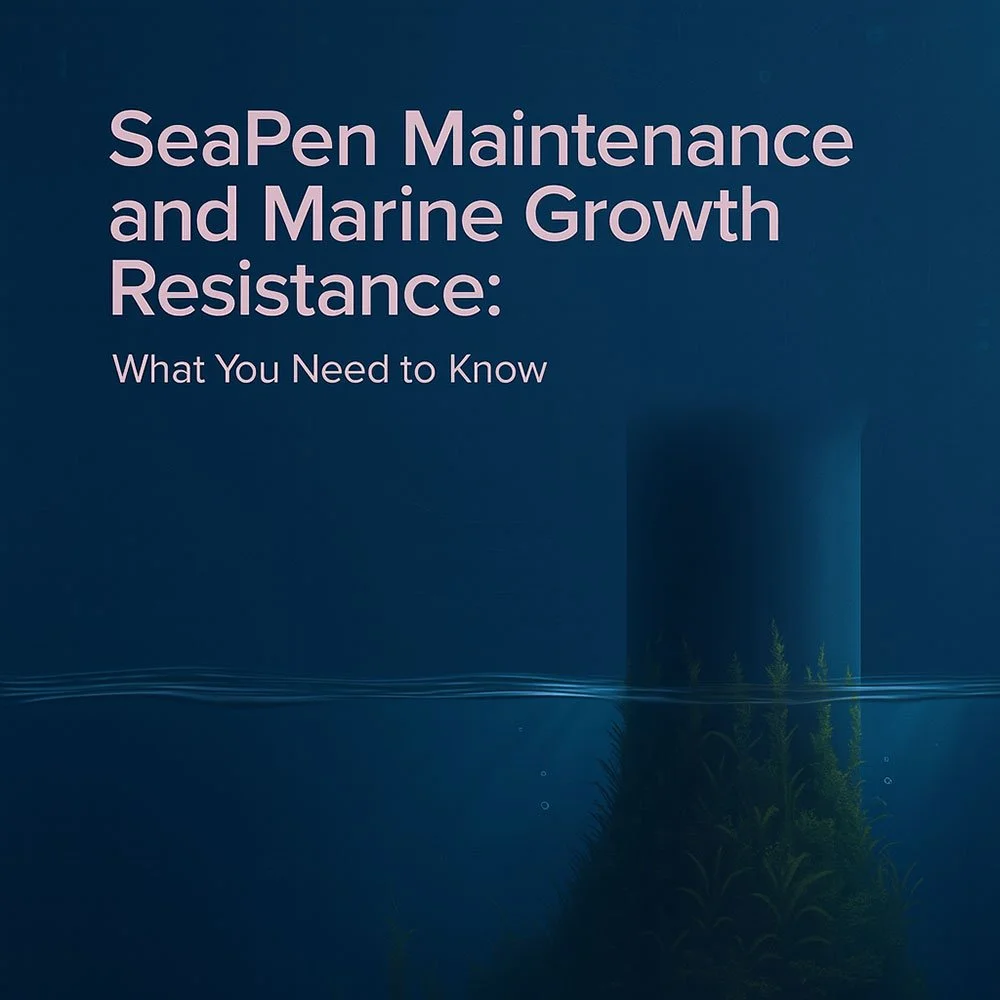 Solstice SeaPen Dry Dock Maintenance and Marine Growth Resistance