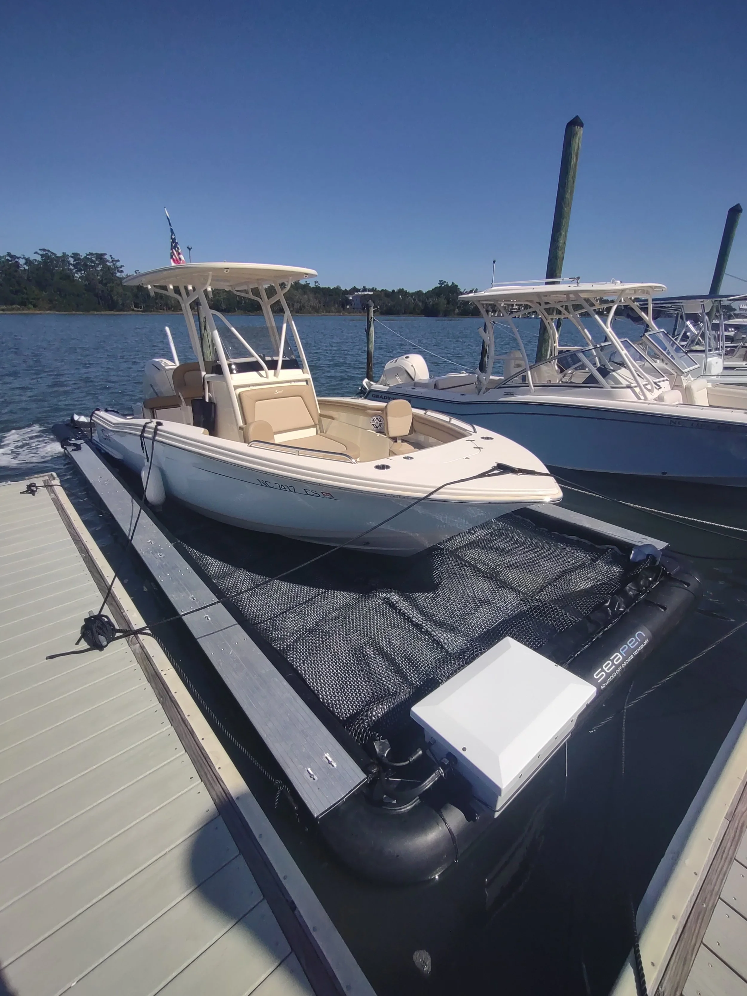 21' Scout in 28x10 Solstice SeaPen, North Carolina