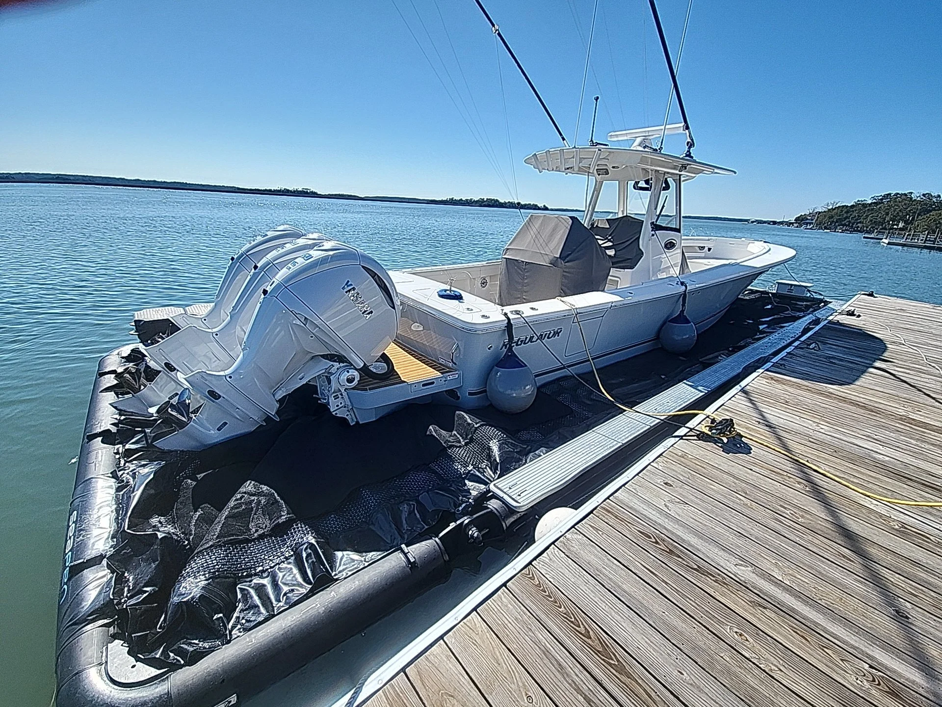 34' Regulator in 31x10 Solstice SeaPen, South Carolina