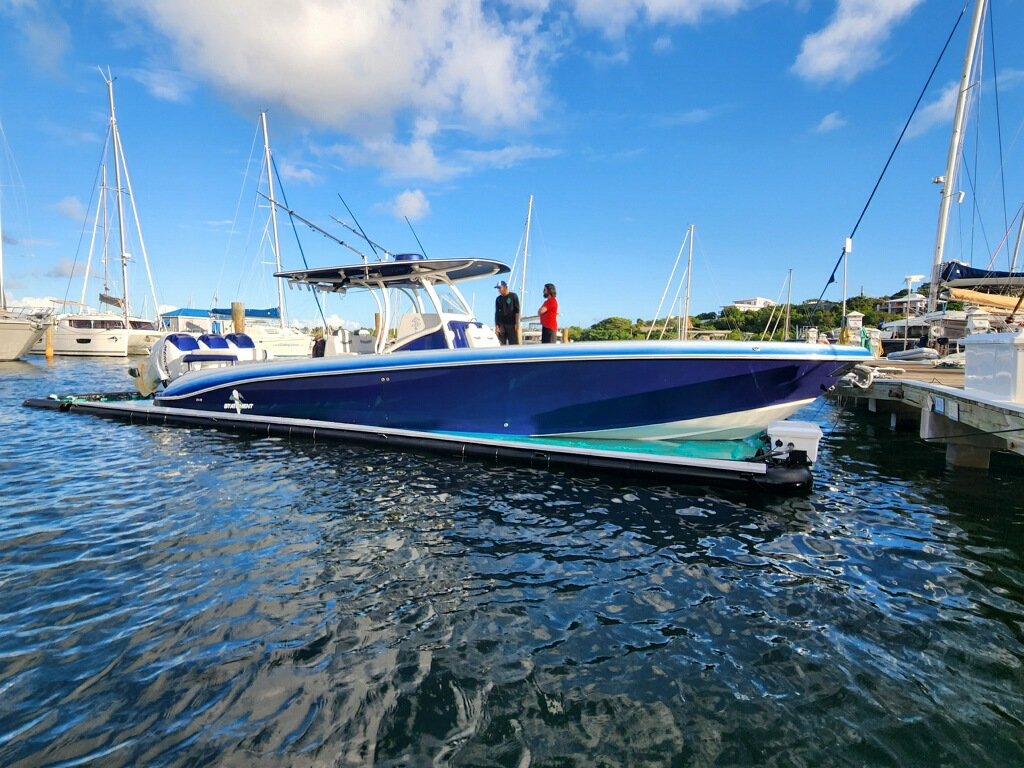 39' Nortech in 41x13 Solstice SeaPen, St. Thomas