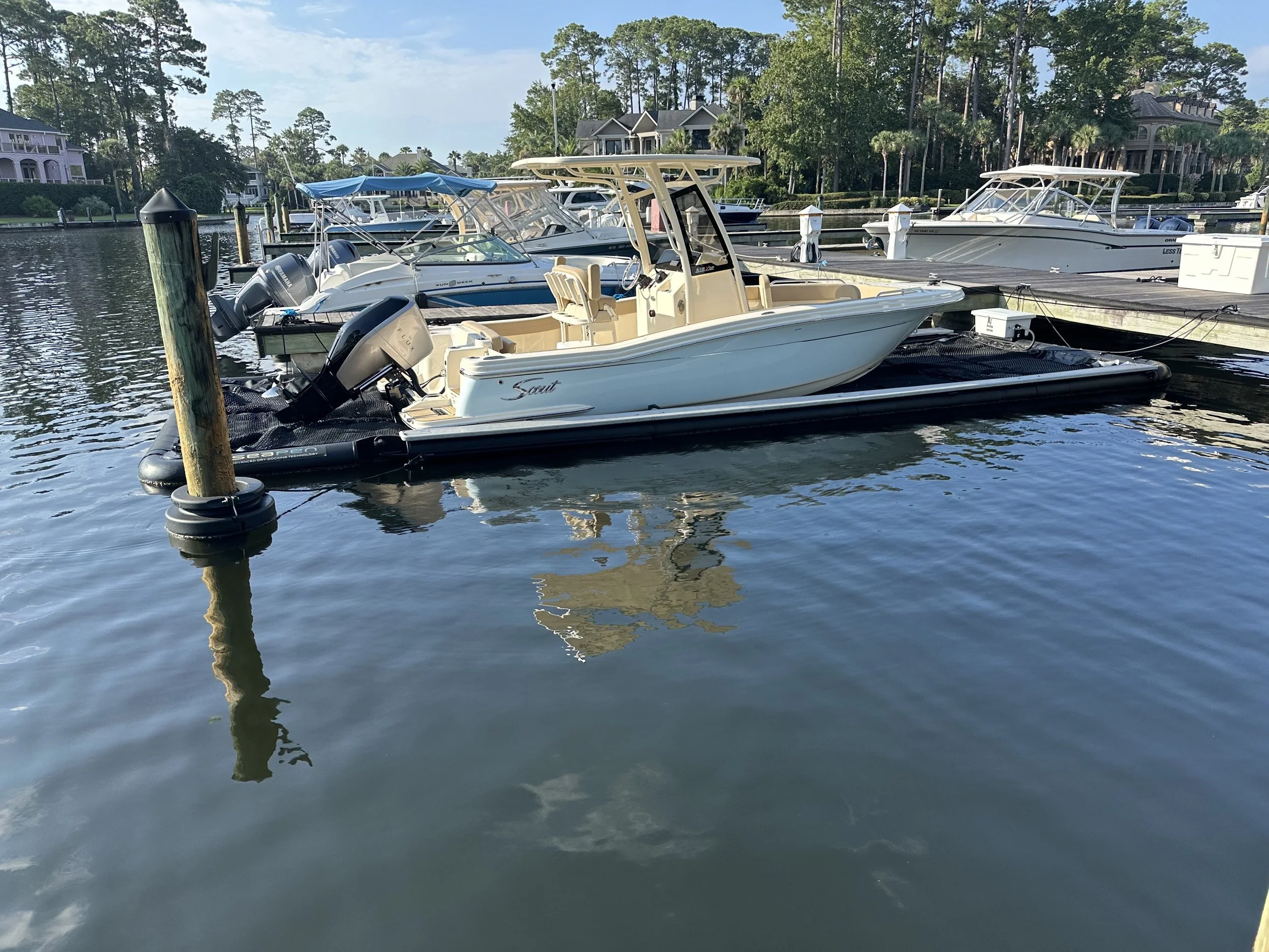 22' Scouts in 31x10 Solstice SeaPen, South Carolina