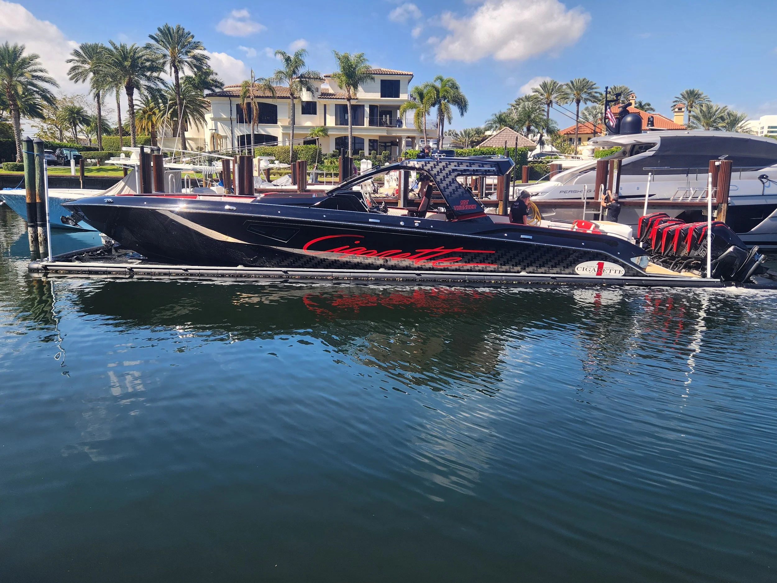 52' Cigarette in 55x15 Solstice SeaPen, Florida