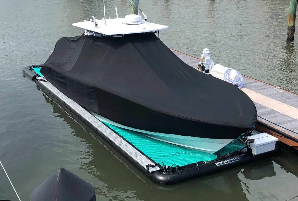 32' Yellowfin in 35x10 Solstice SeaPen, North Carolina