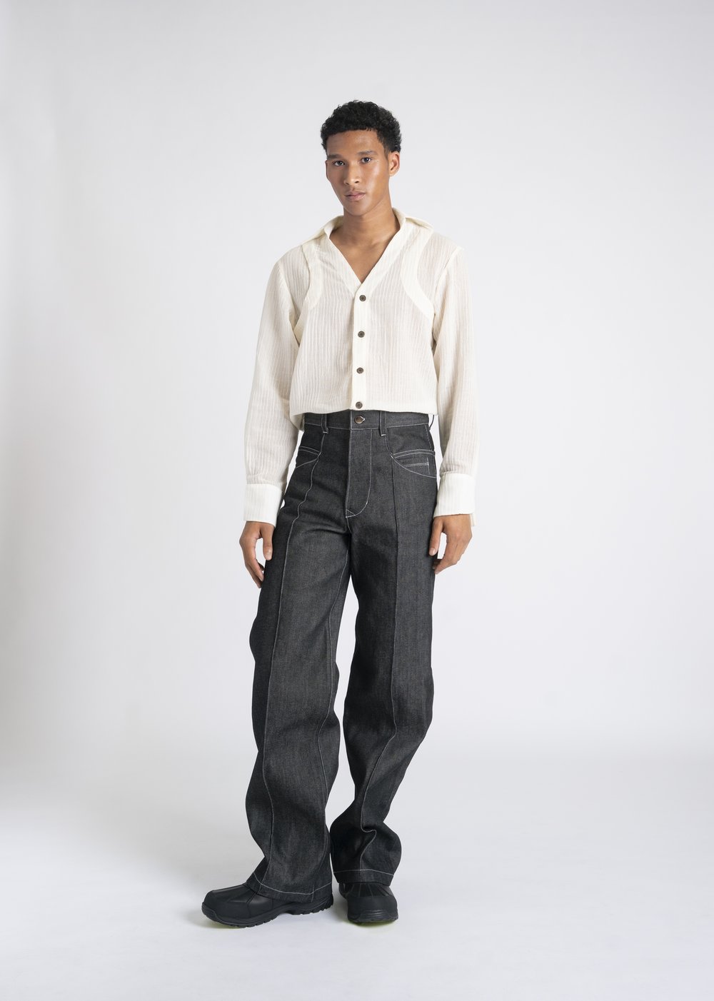Tailored Jeans Black — Jerome Manguba
