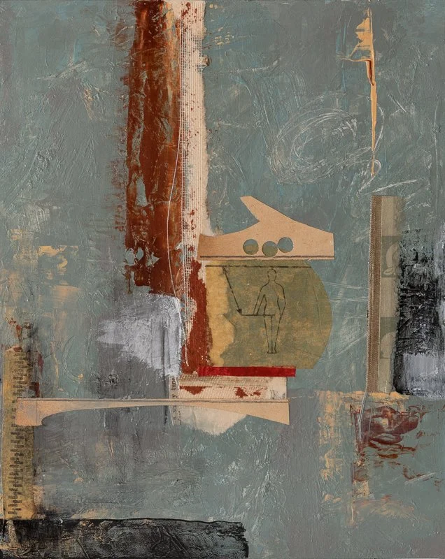 Silent Structures  8" X 10" sold