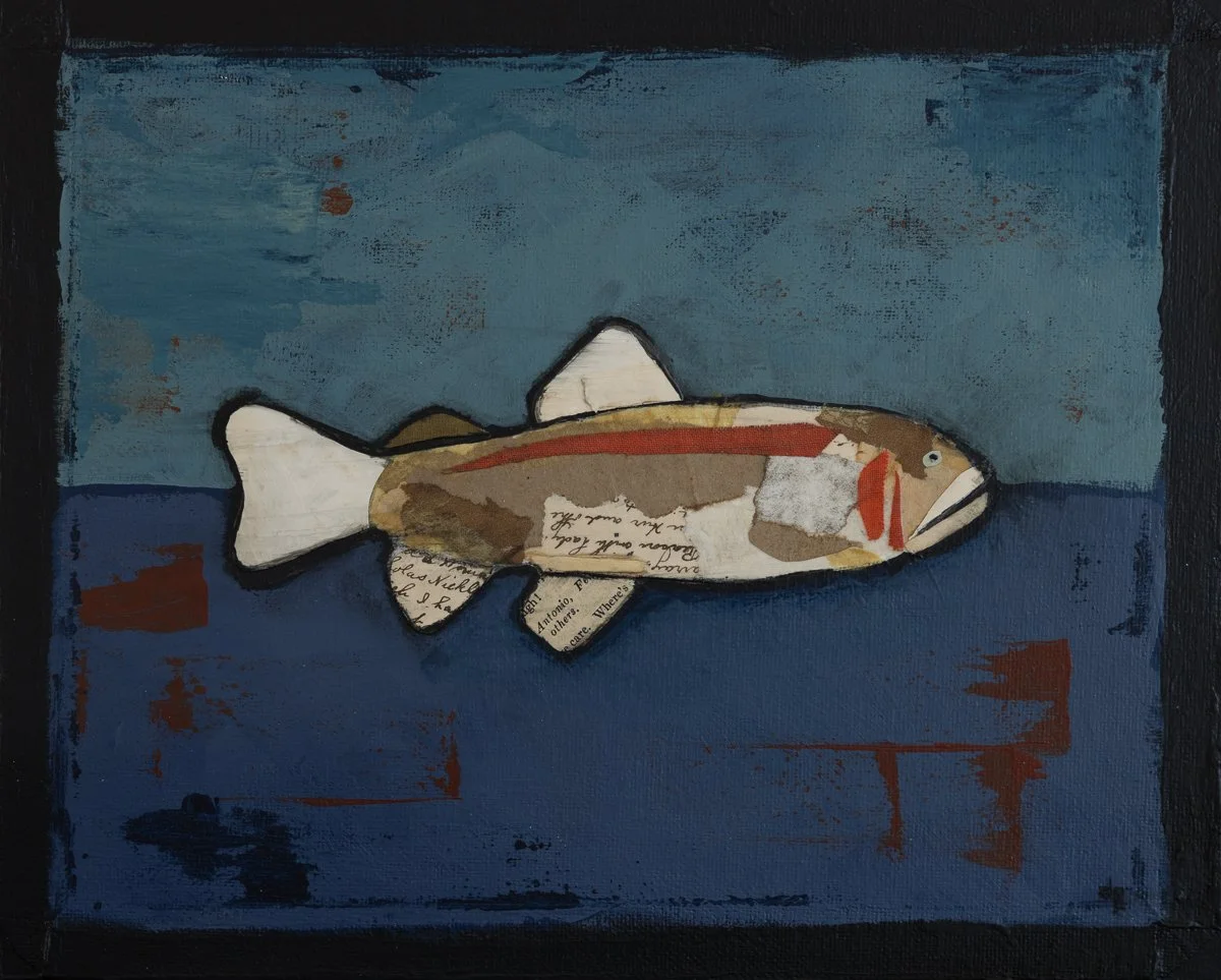 Blue Trout  8" X 10"