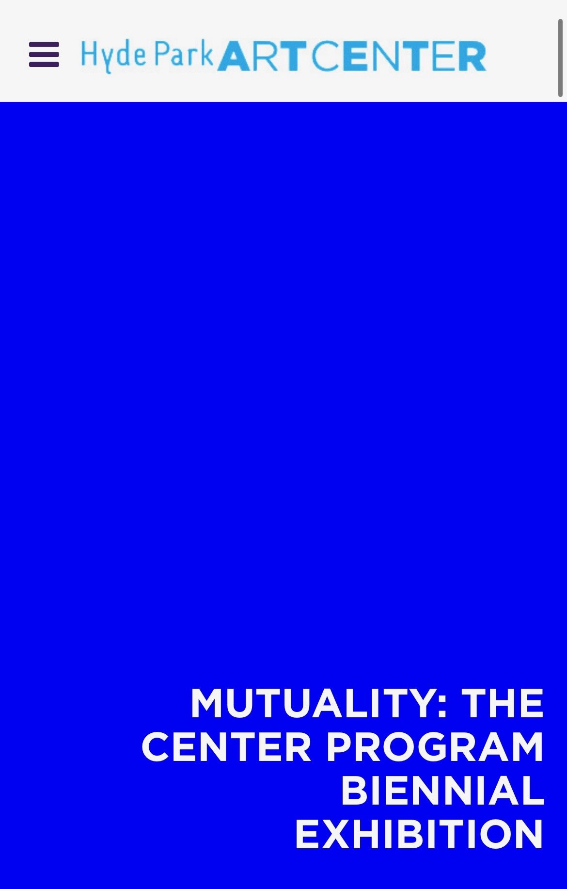 Mutuality: The Center Program Biennial Exhibition 