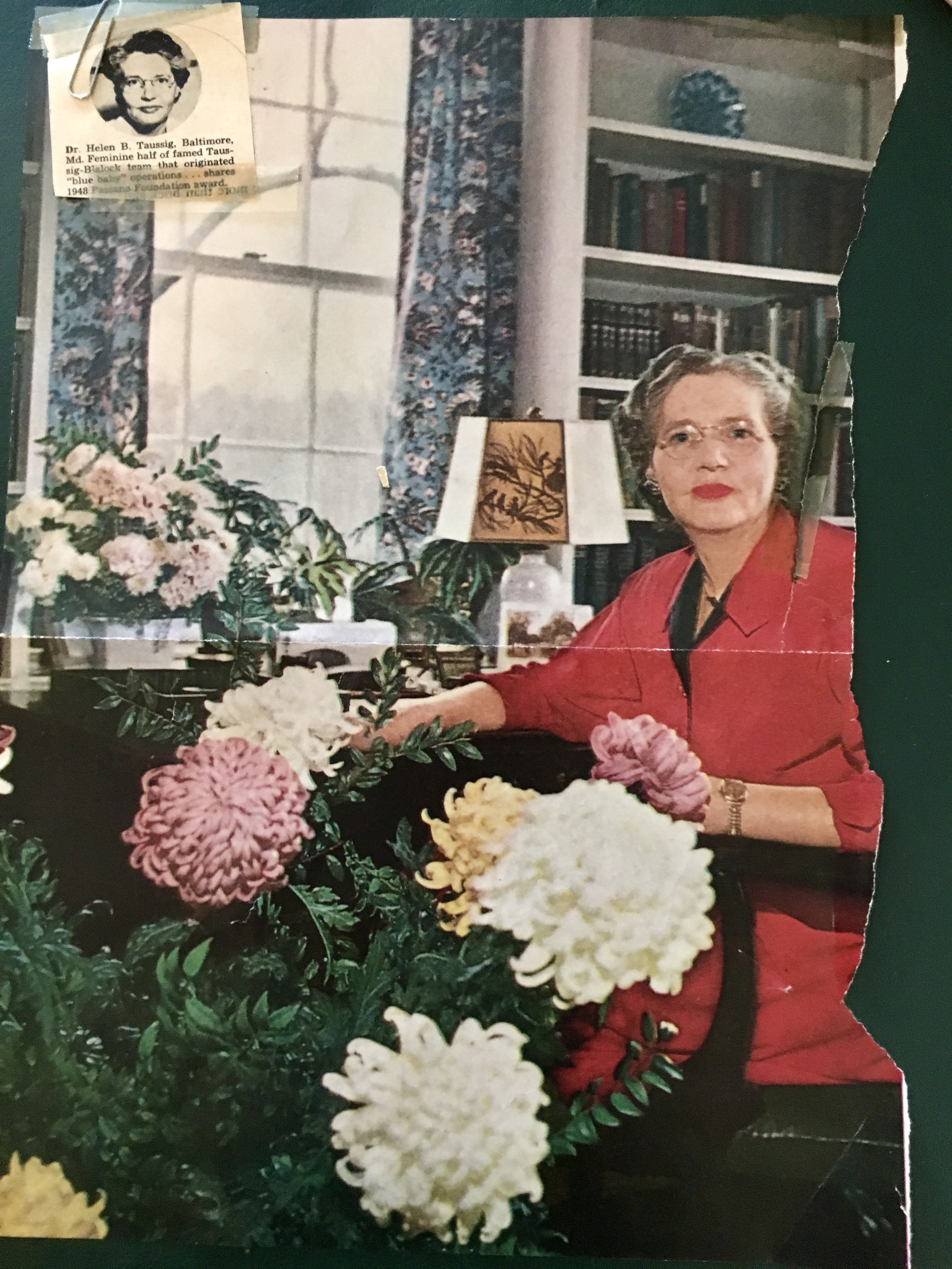  Photo of Helen from a patient’s scrapbook. Courtesy of Paul Rosenthal.    