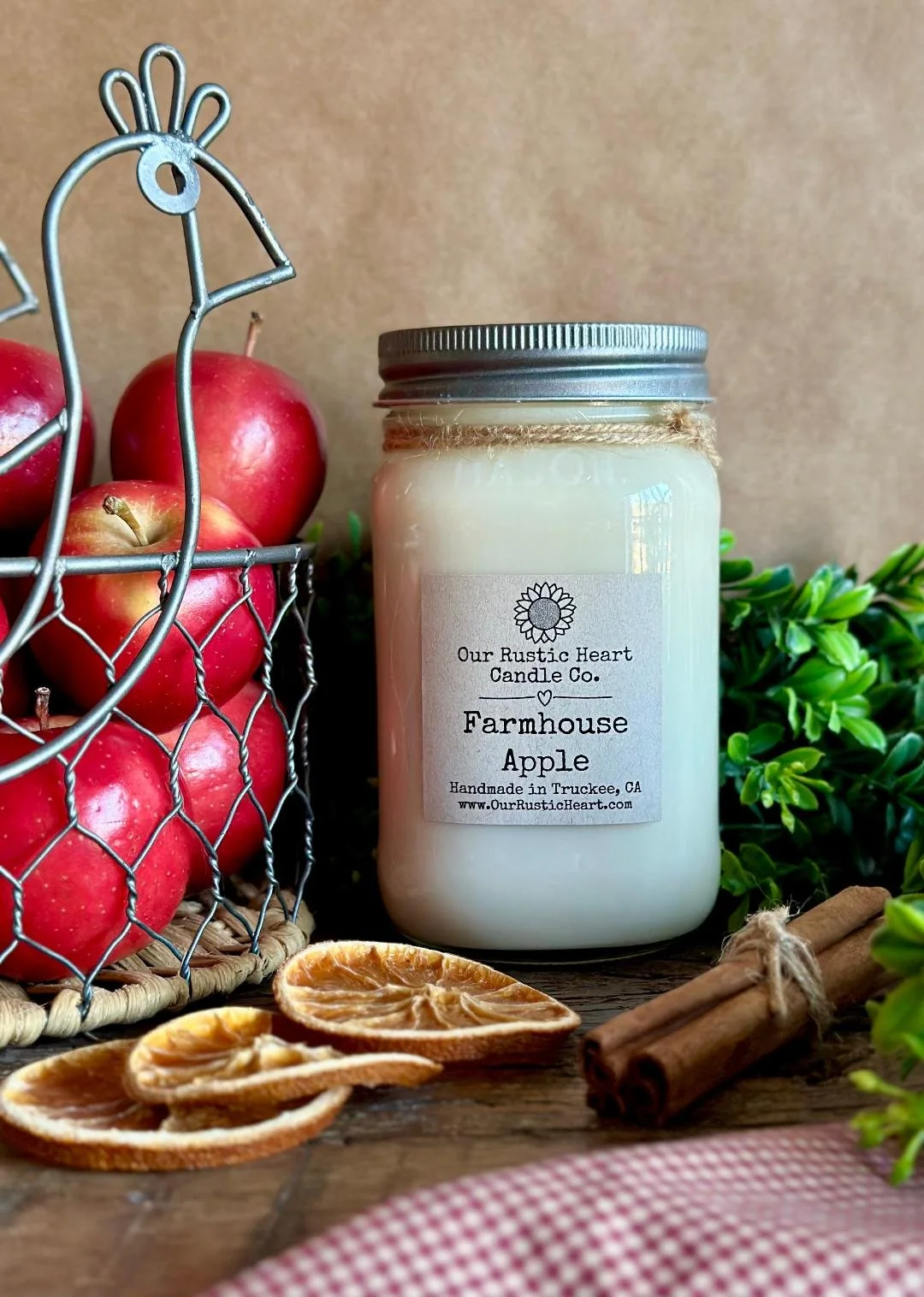Rustic Jar Candles — Our Rustic Heart Candle Co.