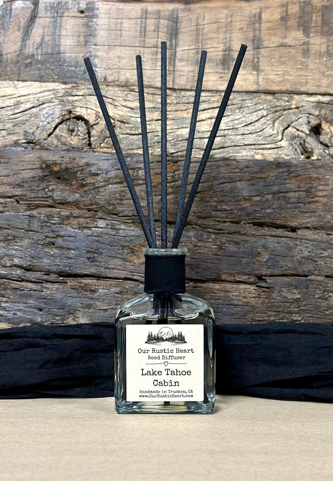Lake Tahoe Diffusers, Lake Tahoe Reed Diffuser, Lake Tahoe, Reed Diffuser, lake Tahoe Gifts, Our Rustic Heart, shop, gifts, Truckee, Lake Tahoe