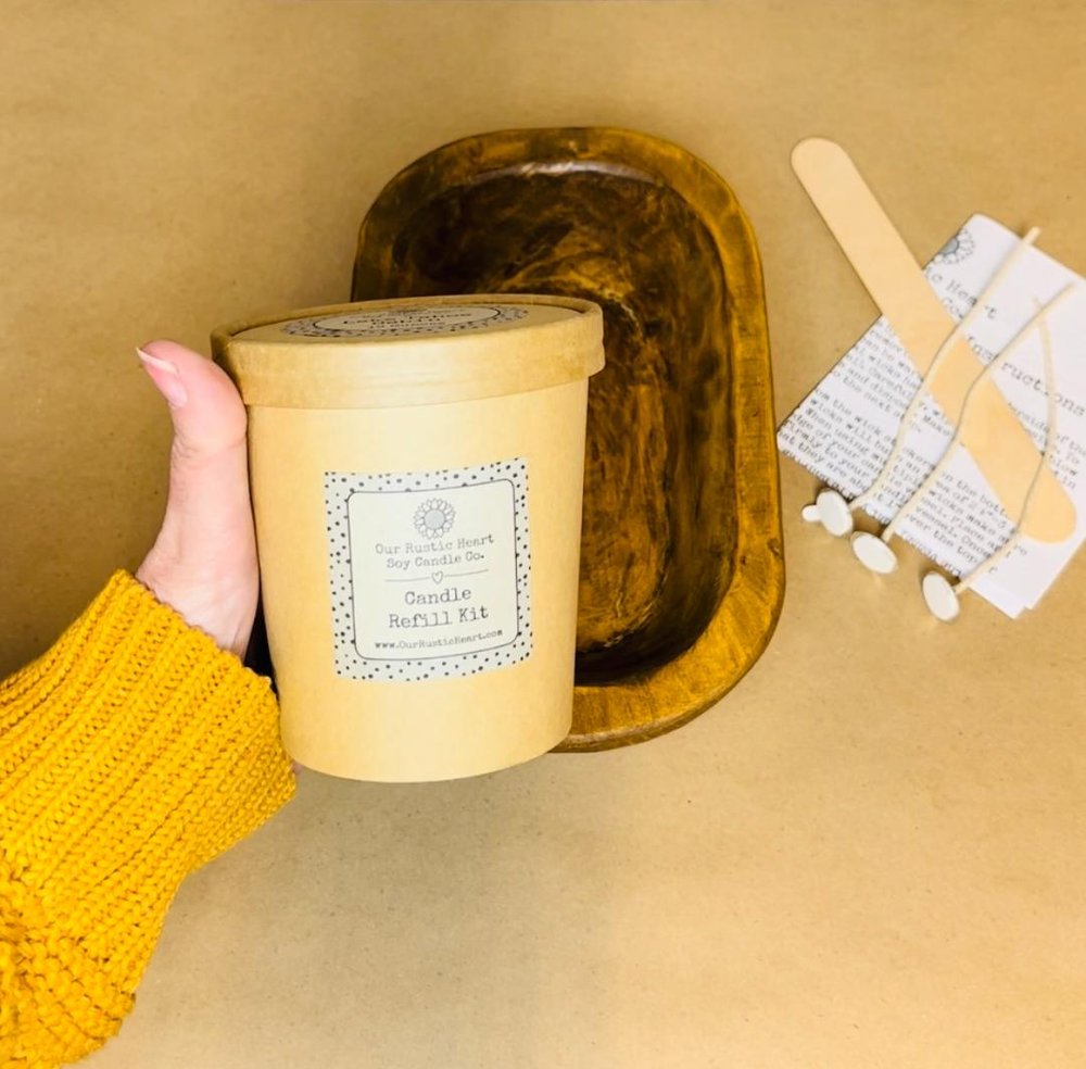 Candle Refill Kit 16 oz. — Our Rustic Heart Candle Co.