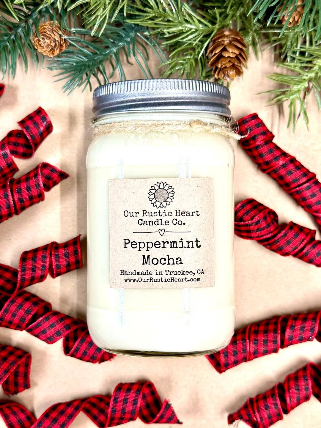 Handmade Mason Jar Soy Candles — Our Rustic Heart Candle Co.
