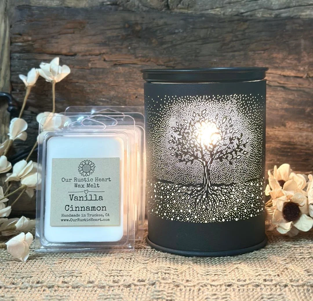 wax melt, bundle, melt warmer, love, lake tahoe, truckee, our rustic heart,, gift, tree of life