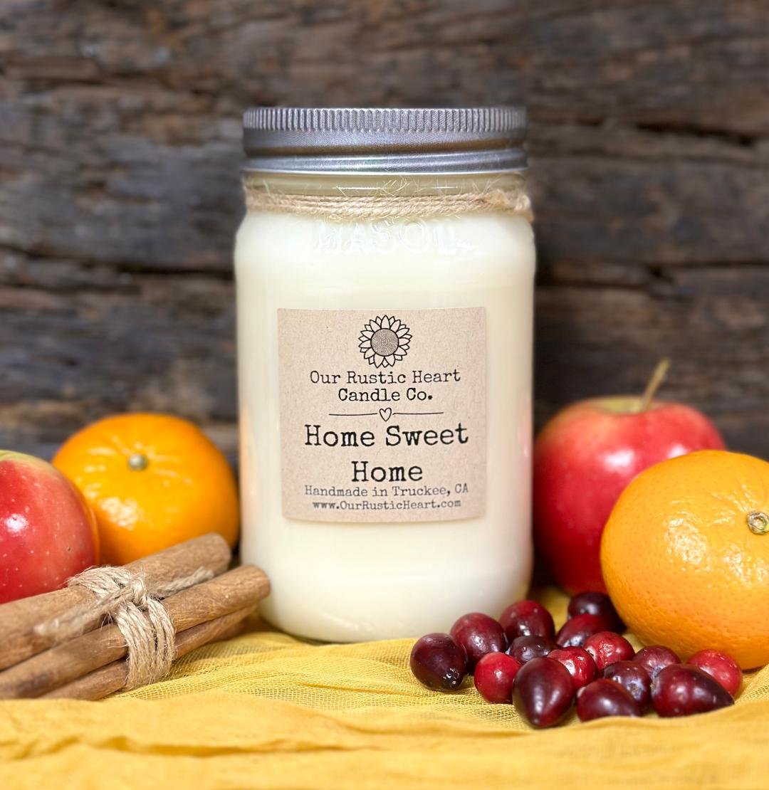 farmhouse candles, best candles, best natural candles, most popular candles, long lasting candles, Our Rustic Heart