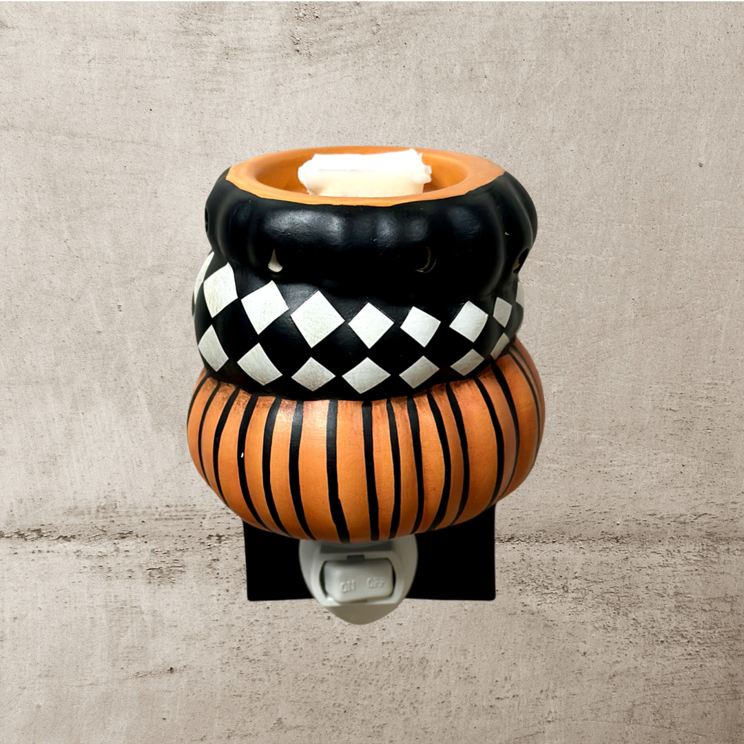 fall wax warmers, fun fall wax warmers, pumpkin wax warmer, funky fall wax warmer