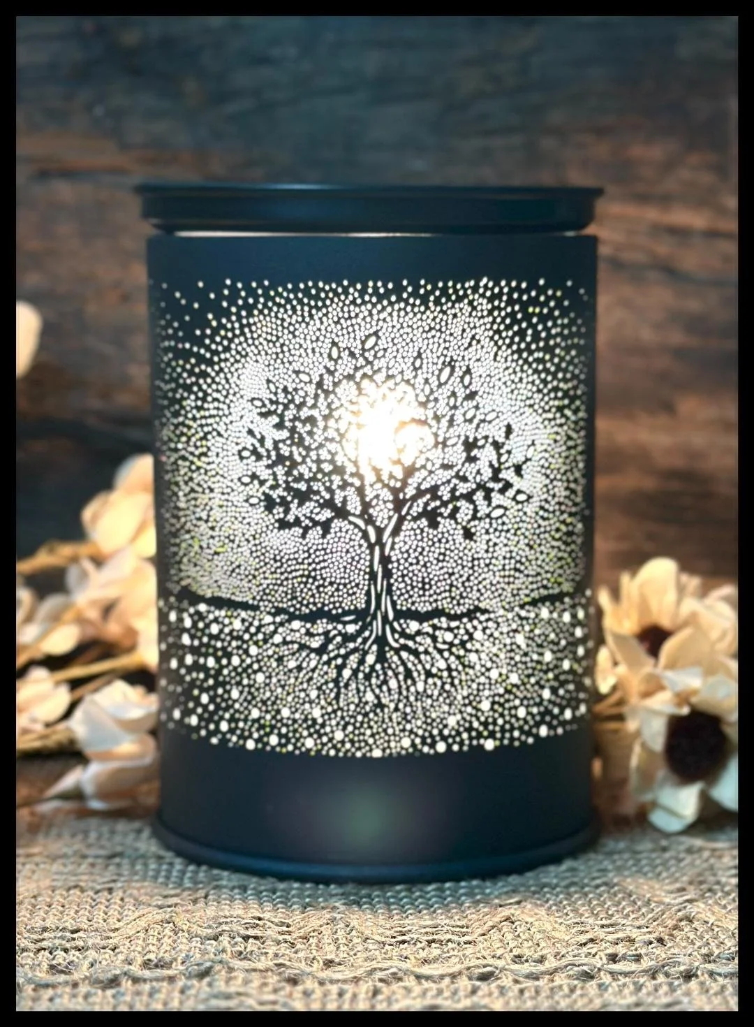 rustic black wax warmer, farmhouse wax warmers, black wax warmers, wax warmer gifts, Our Rustic Hart, Lake Tahoe gifts