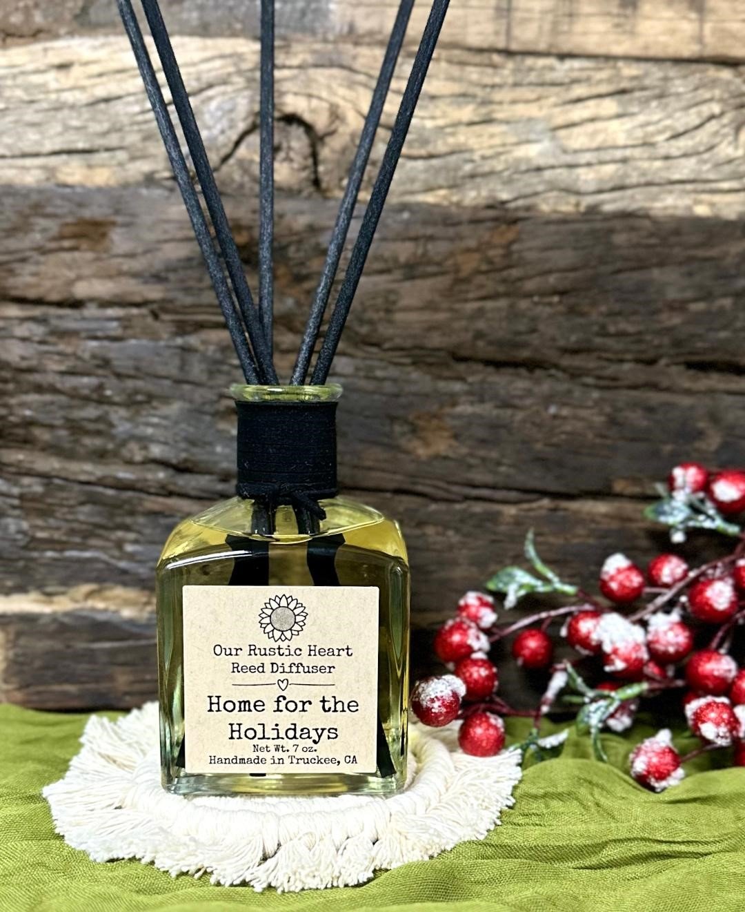reed diffusers, non-toxic, flame free, room fresh,  home, office,  kids, pets, cabin, fresh, clean, our rustic heart, long lasting, truckee, lake tahoe, gift