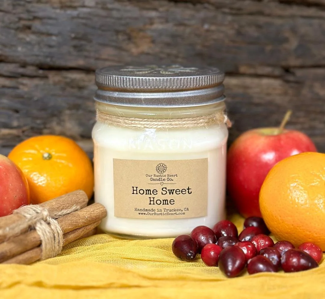 rustic soy candles, farmhouse candles, eco friendly candles, mason candles, best fall candles, best soy candles, fall soy candles, candle gifts