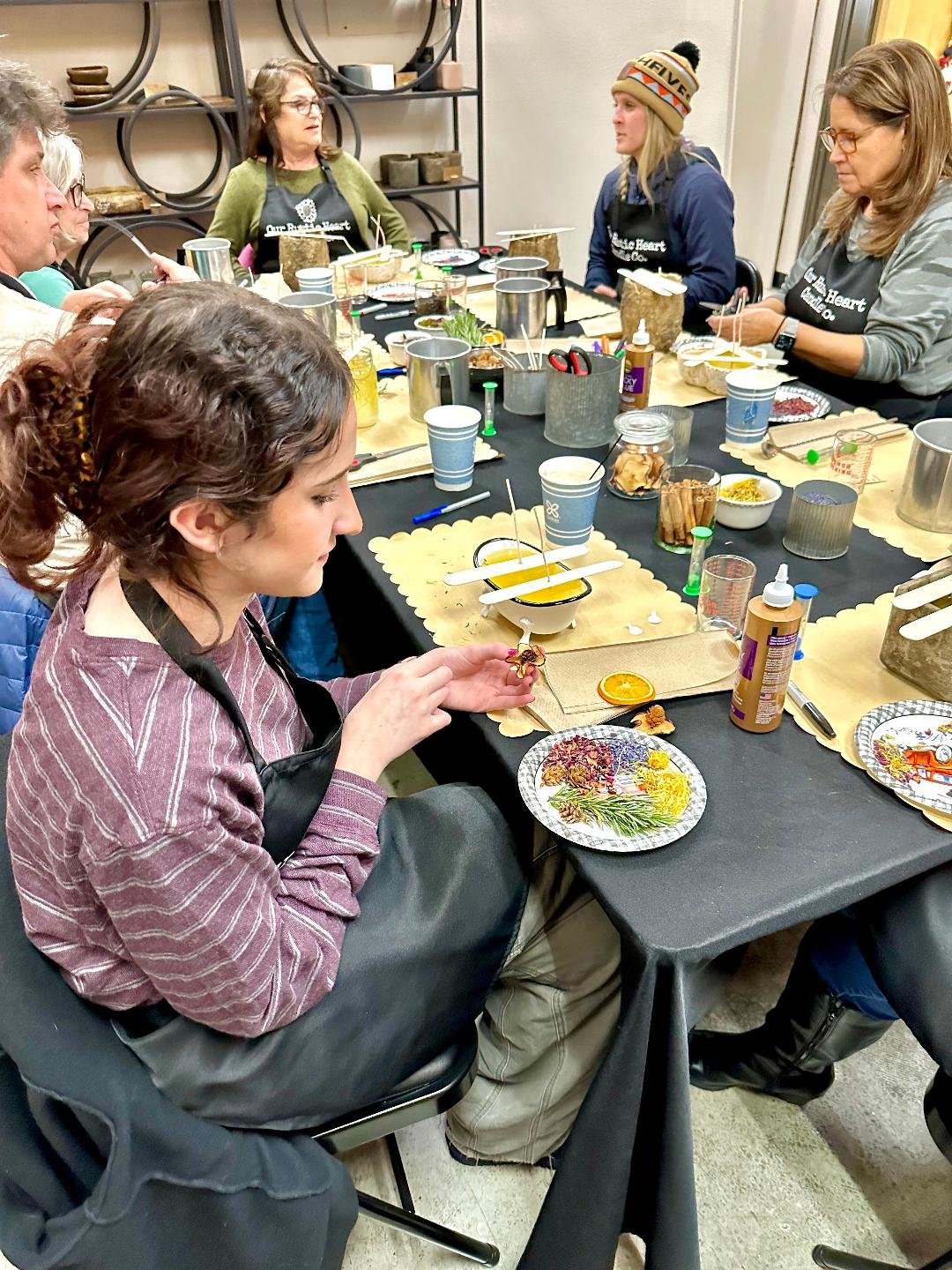 candle making classes, Lake Tahoe Activities, Truckee Activities, fun, family, things to do, candle making classes, Our Rustic Heart, Truckee, Lake Tahoe, candle workshops