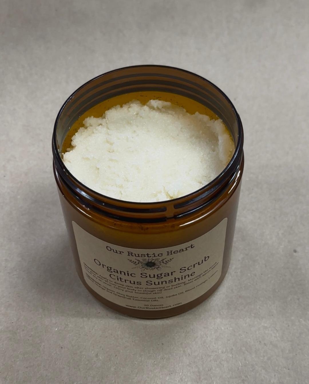sugar scrubs, organic sugar scrubs, best sugar scrubs, scented sugar scrubs, natural sugar scrubs, gifts, Our Rustic Heart