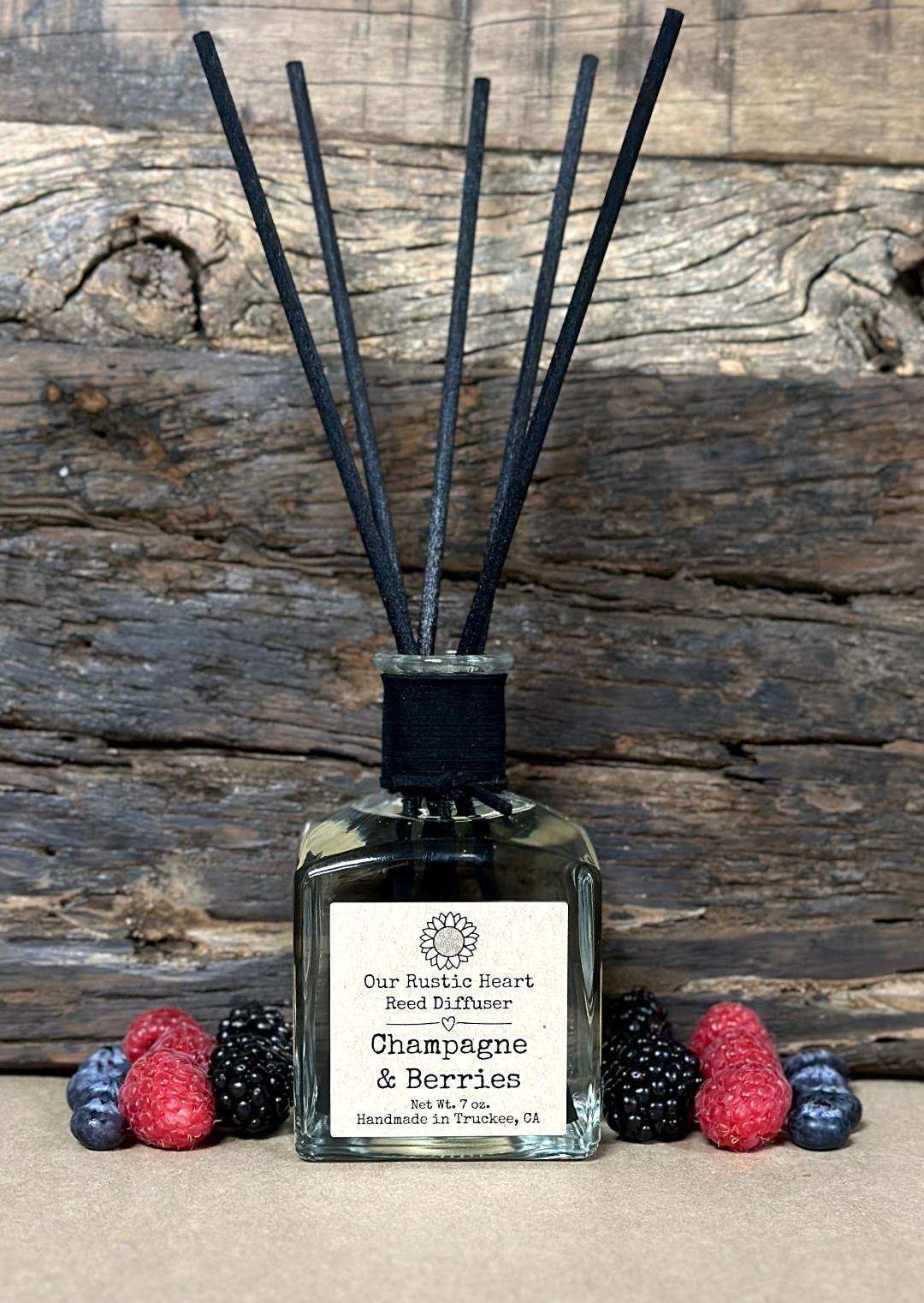 rustic reed diffusers, eco friendly reed diffusers, refillable reed diffusers, popular reed diffusers, Lake Tahoe reed diffusers, Our Rustic Heart