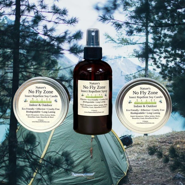 Insect Repellent Candle Tins & Spray BUNDLE