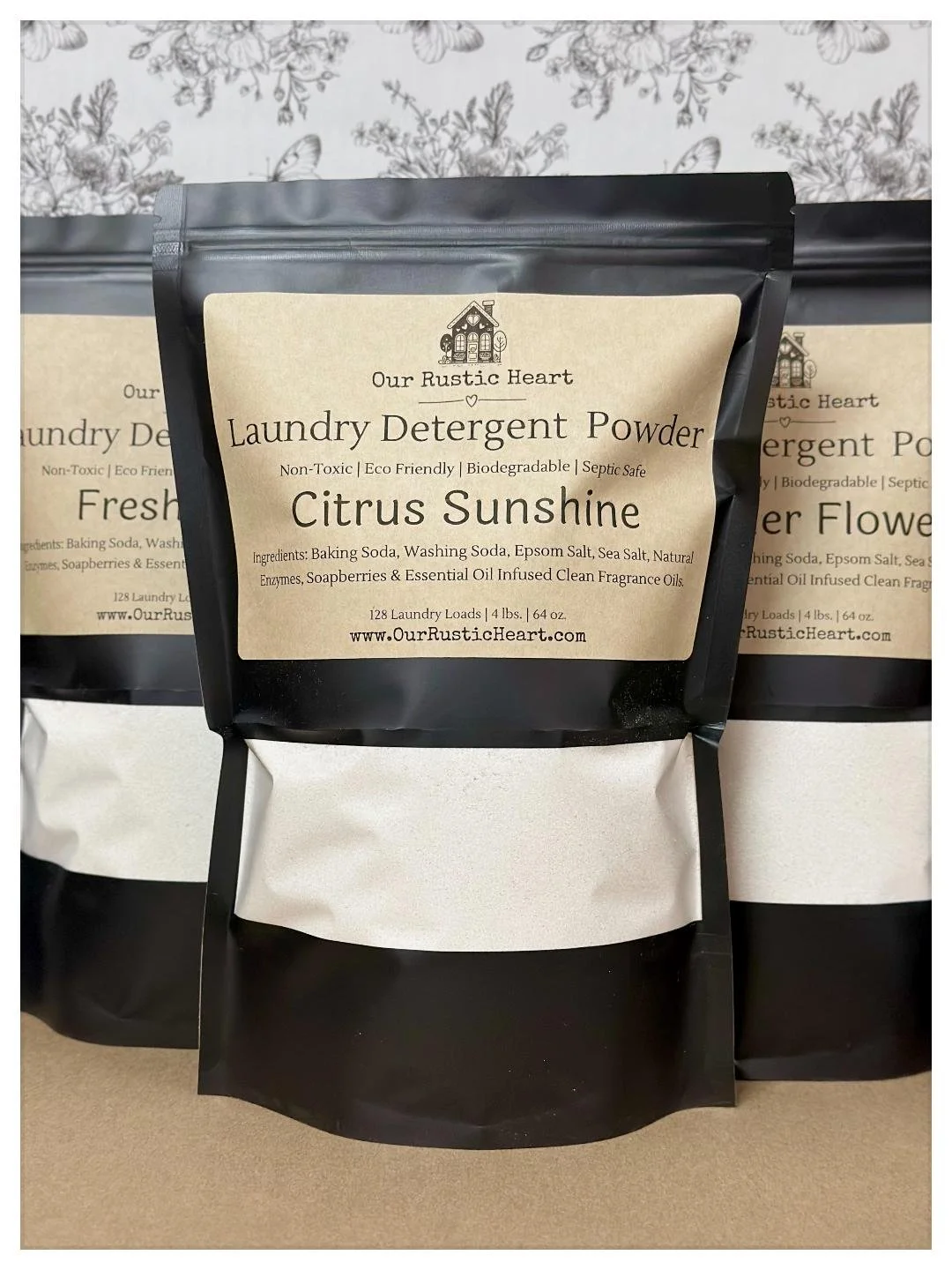 eco friendly laundry detergent, non toxic laundry detergent, natural laundry detergent, handcrafted laundry detergent, best natural laundry detergent, popular natural laundry detergent, Our Rustic Heart