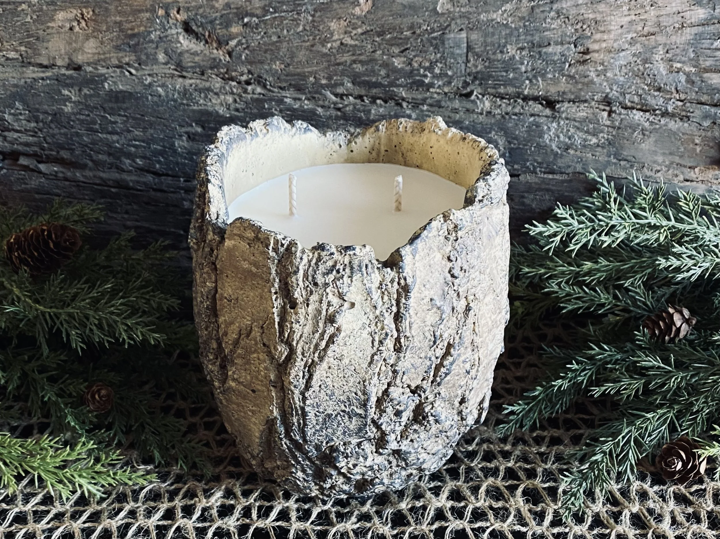 Rustic Refillable Custom Refillable Candles — Our Rustic Heart Candle Co.