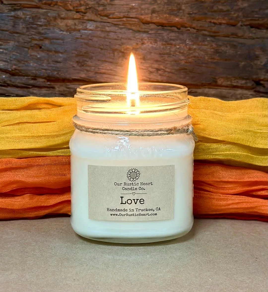 handmade candle samplers, rustic candle samplers, custom candle samplers, farmhouse candle samplers, eco friendly candle samplers, candle sampler gifts, Our Rustic Heart, mother's day gifts