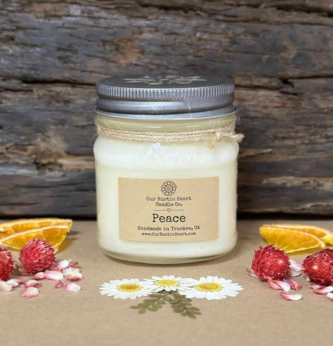rustic candles, eco friendly candles, long lasting candles, farmhouse candles, eco friendly gifts, custom soy candles, refillable candles, best soy candles
