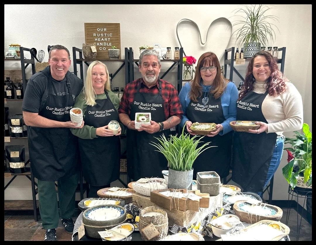 mother's day, candle making class, fun mother's day activities, Lake Tahoe, Truckee, Mother's day gifts, handmade, fun, Our Rustic Heart Candle co.