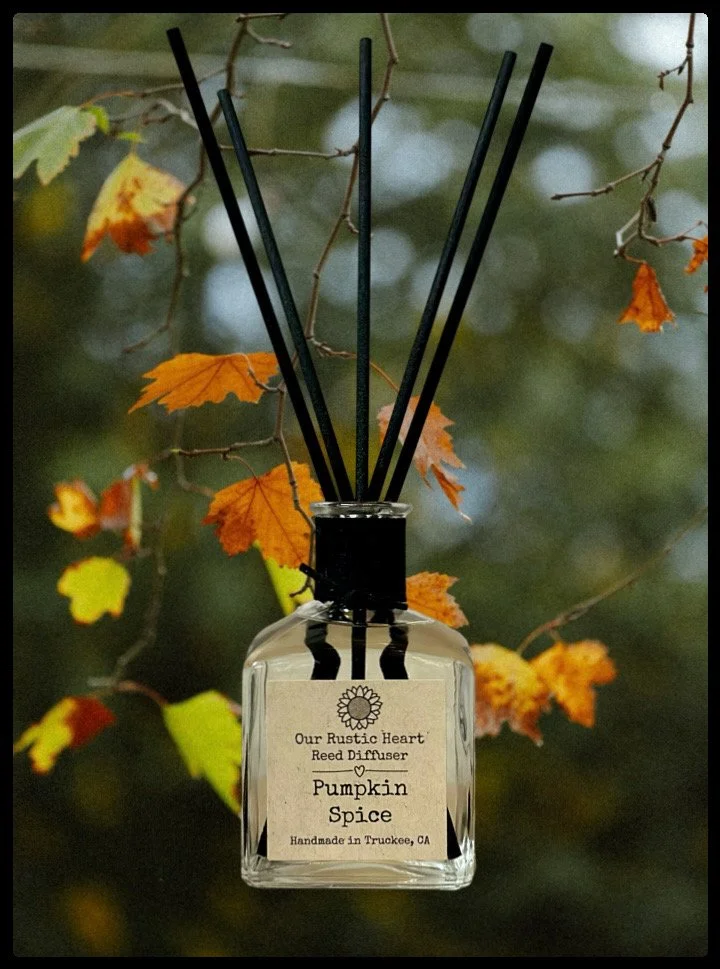 Fall Reed Diffusers, handcrafted reed diffusers, cozy reed diffusers, long lasting reed diffusers, best reed diffusers