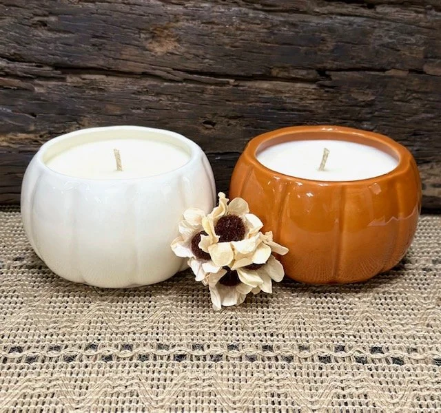 farmhouse pumpkin candles, fall pumpkin candles, fall soy candles, handmade fall candles, fall candle gifts, soy pumpkin candles, fall candle gifts, long lasting fall candles