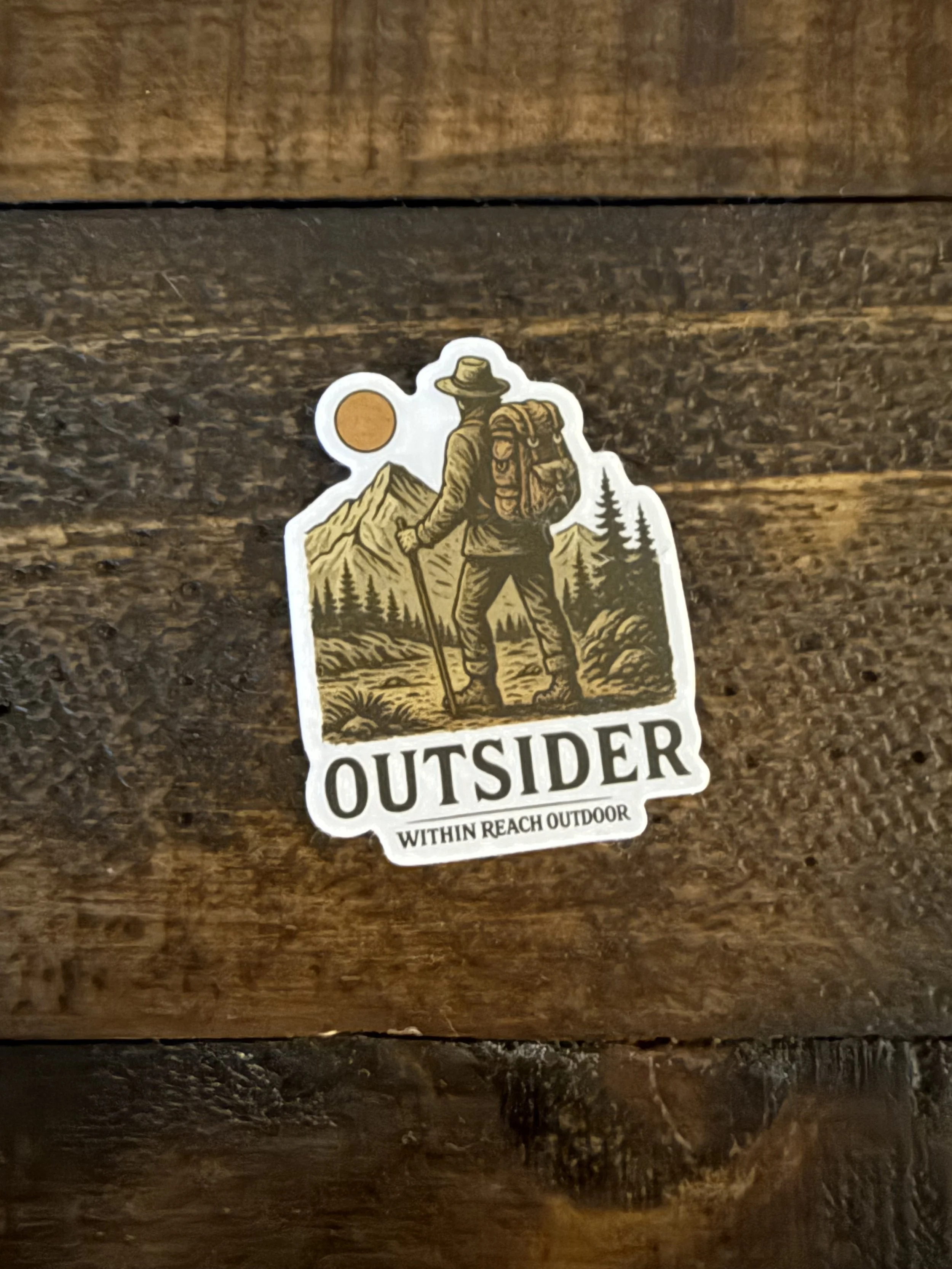 Outsider sticker