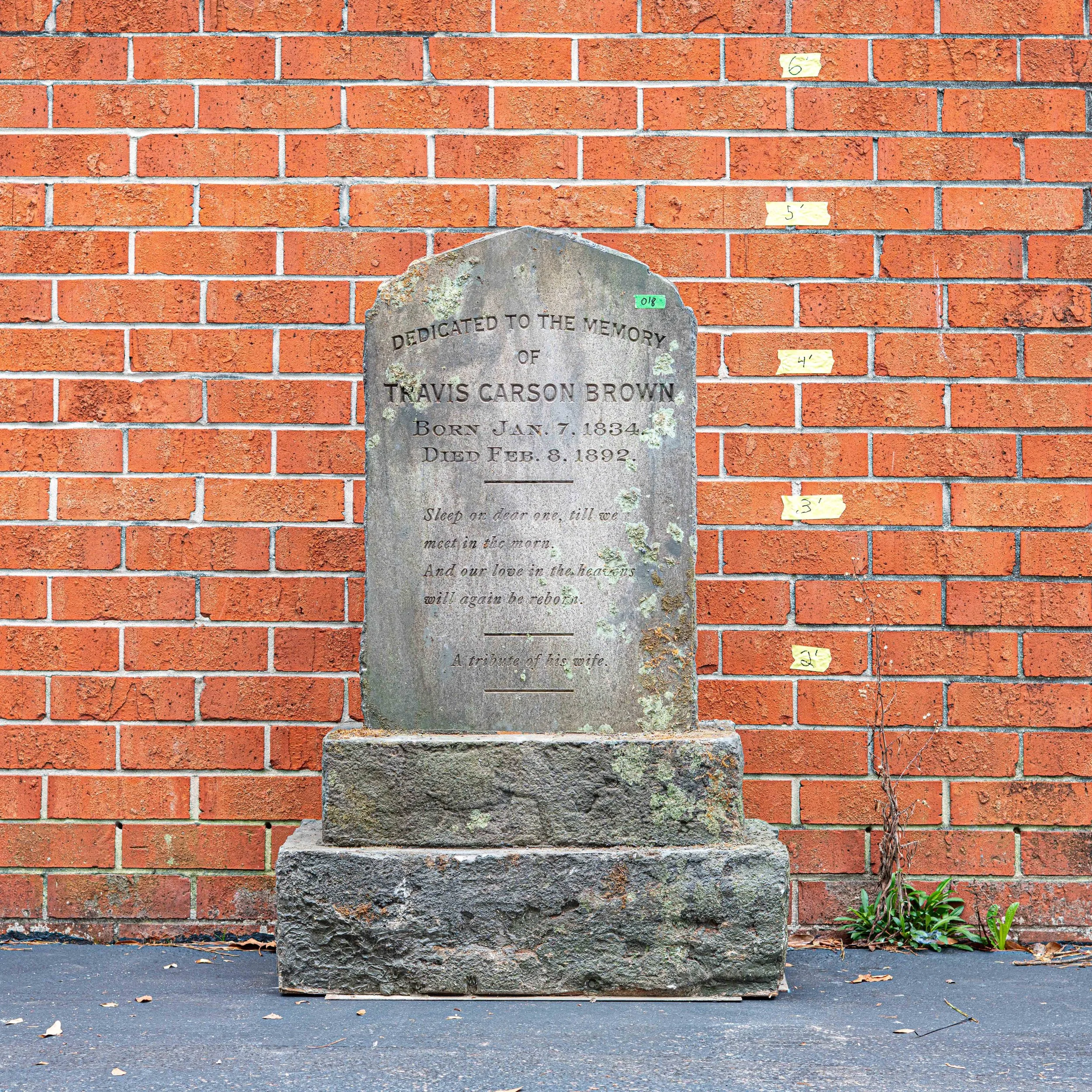 We have dozens of headstones available!
