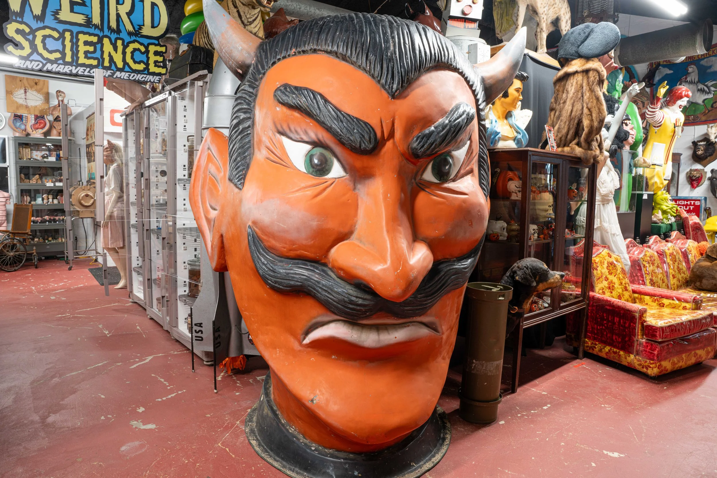 HUGE Devil Head! Perfect for carnival vibes