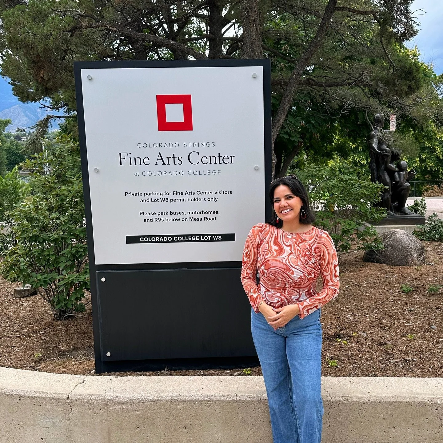 Sweetest site visit to Colorado Springs Fine Arts Center at Colorado College this past week❣️ 

I was extended the opportunity to tour the @fineartscenter &lsquo;s galleries, exhibitions, collections, the Bemis School of Art as well as the Art Depart