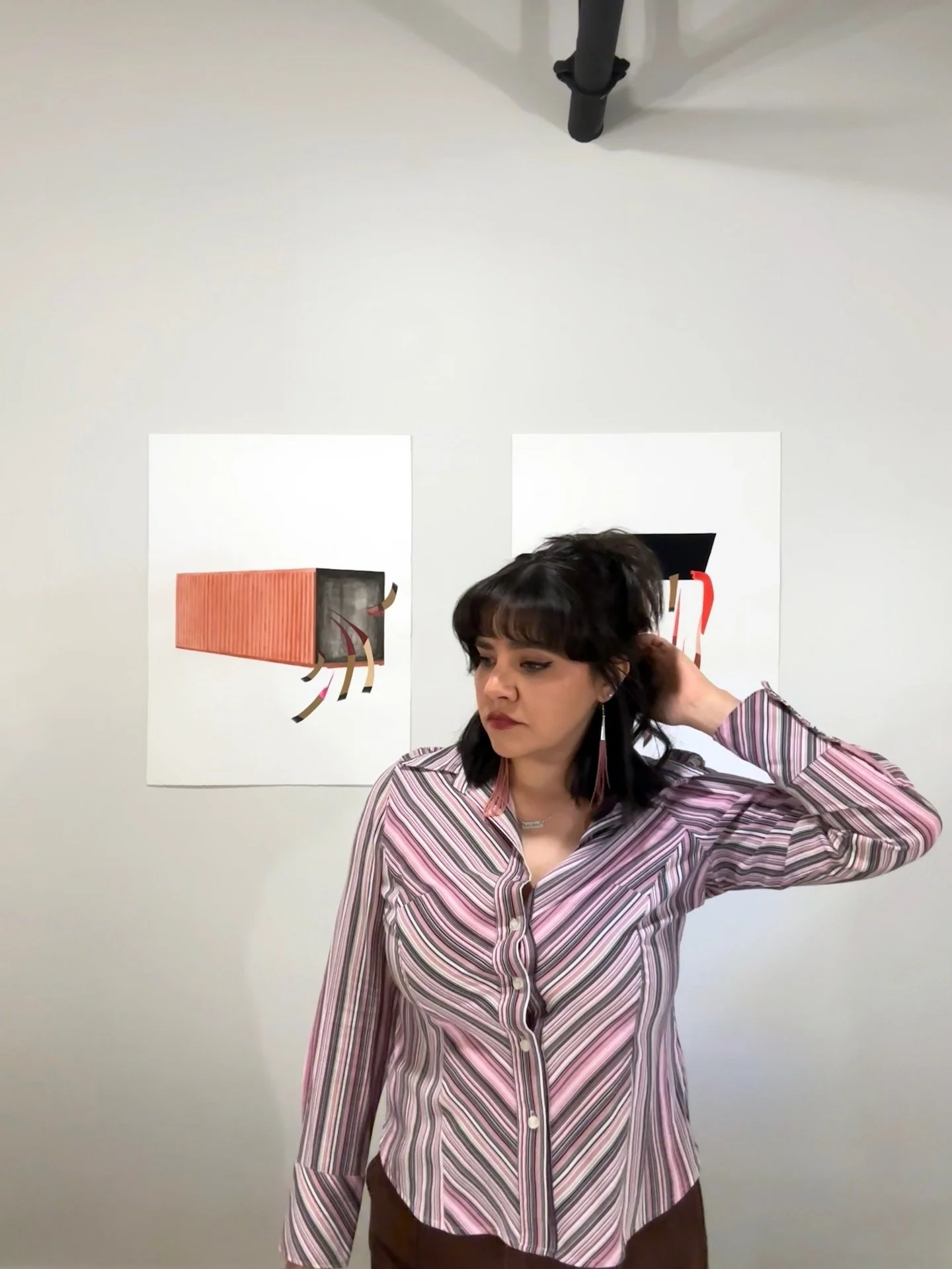 Proof of studio life&hellip;

-
Been quietly working on new stuff for next year and beyond. I can&rsquo;t wait to share more of those details in the coming months&hellip;

-
In the meantime, what I can share is being included in an upcoming group exh