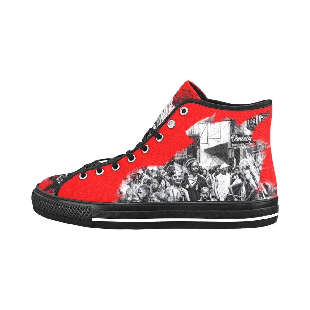 Carnival 22 Red High Top Shoes — Ni-Ce-Tees