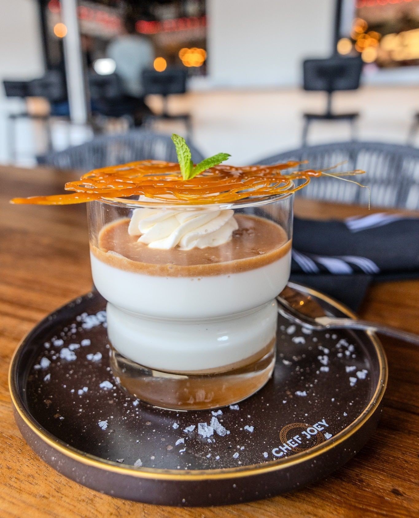 It's Saturday, which means it's time to TREAT YO SELF after a long work week 🔥⁠
⁠
Have you tried our newest dessert yet?⁠
⁠
Our new Salted Caramel Panna Cotta is celebrating-Saturday worthy for sure 🤤⁠
.⁠
.⁠
.⁠
#therosticceria #rosticceria #azfood 
