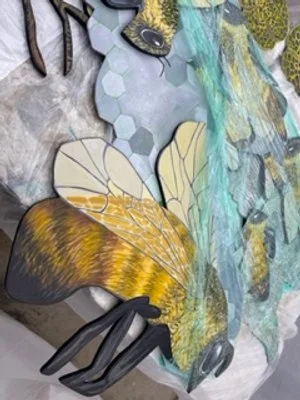 Bees in progress.jpg