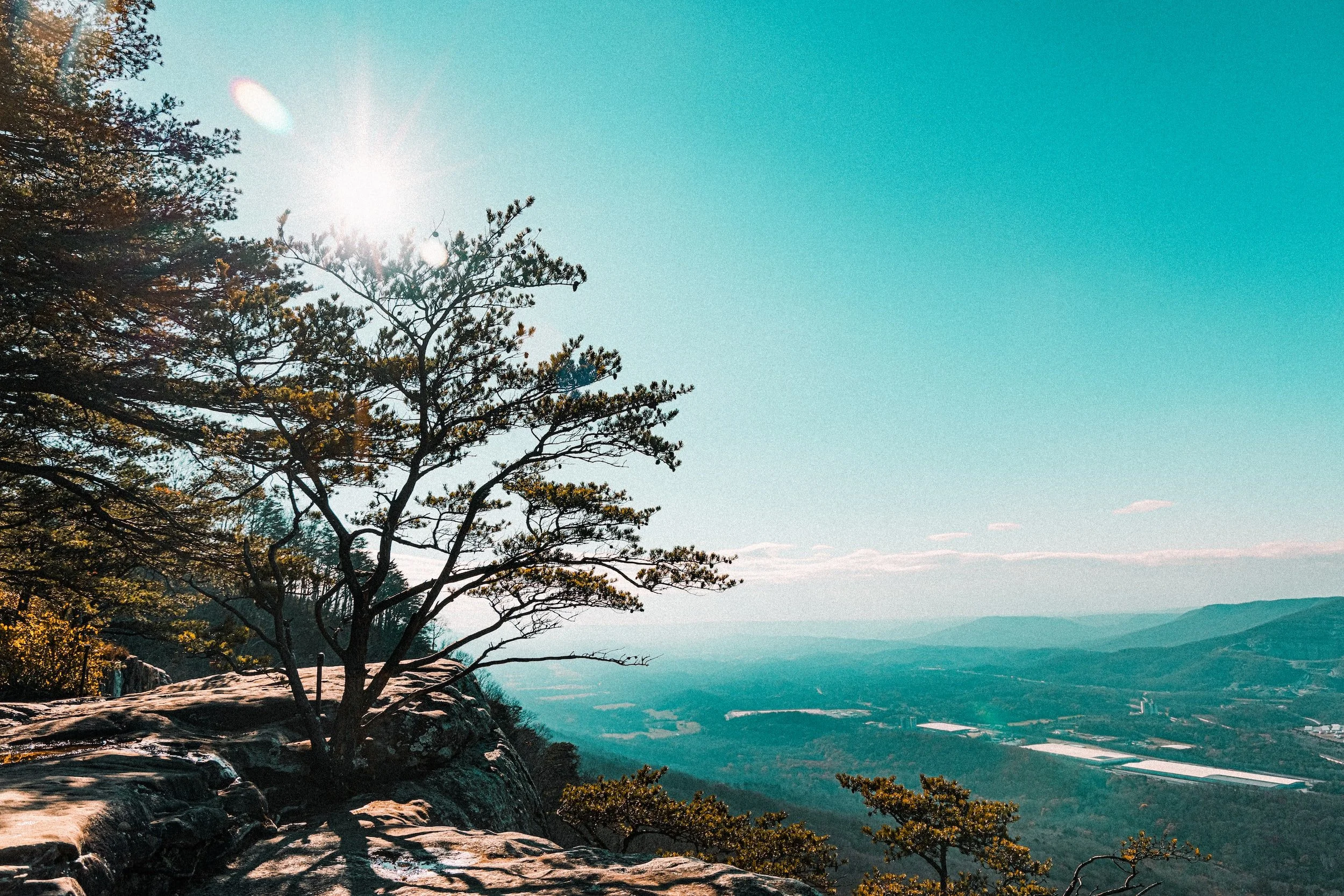 View from Lookout Mountain over the Tennessee River