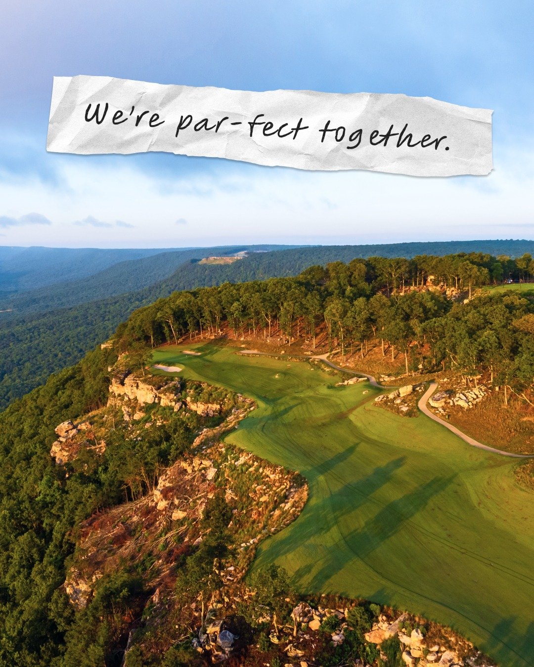 Roses are red, violets are blue, I'd rather be playing golf, and so would you ⛳ 
Happy Valentine's Day from our course to yours! Share a Valentine with who you&rsquo;re inviting to your next tee time.