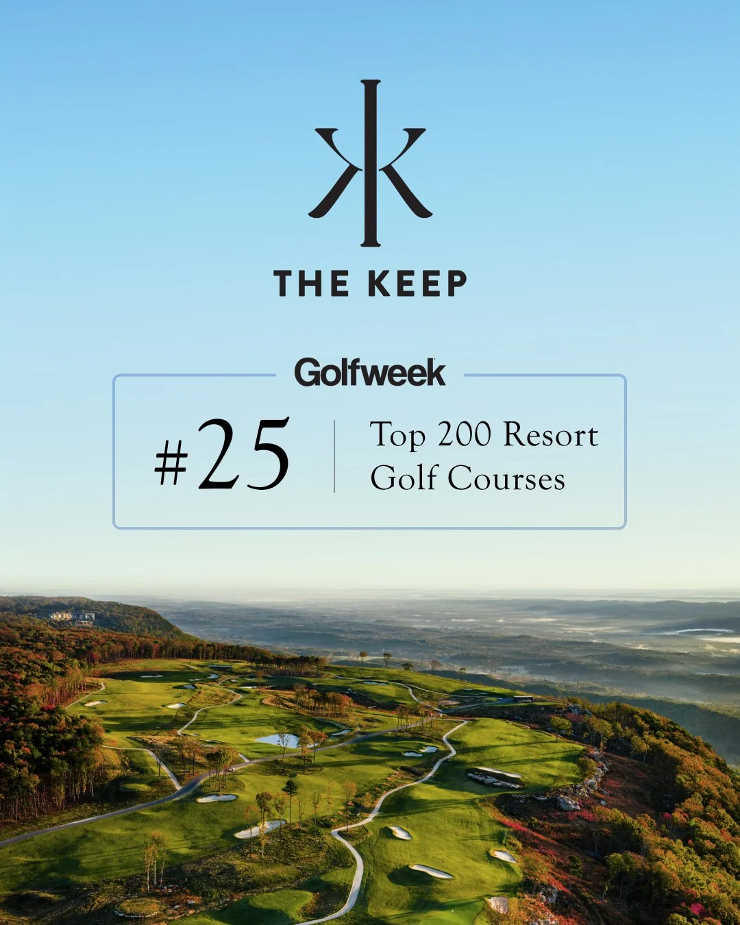 The Keep at McLemore Resort is honored to debut at #25 in Golfweek&rsquo;s Top 200 Resort Golf Courses in America. The new Bergin/Jones course joins The Highlands among the list of Top 200 courses making McLemore a premier golf destination. 

Read mo